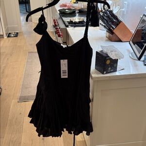 RHODE Black Casey Dress